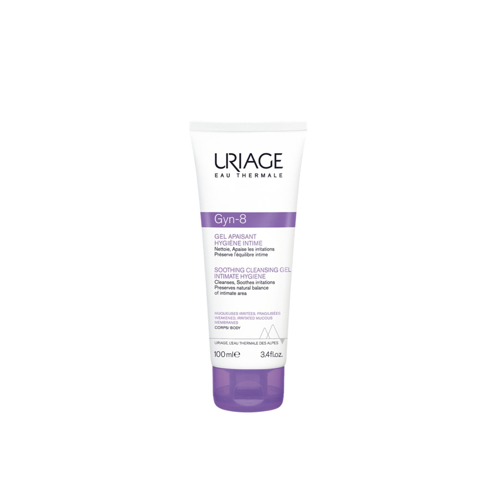 Uriage Uriage Gyn-8 Intimhygiene Beruhigendes Reinigungsgel 100ml