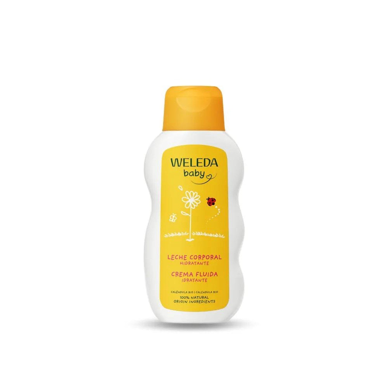 Weleda Calendula Baby Körperlotion 200ml — Produktbild