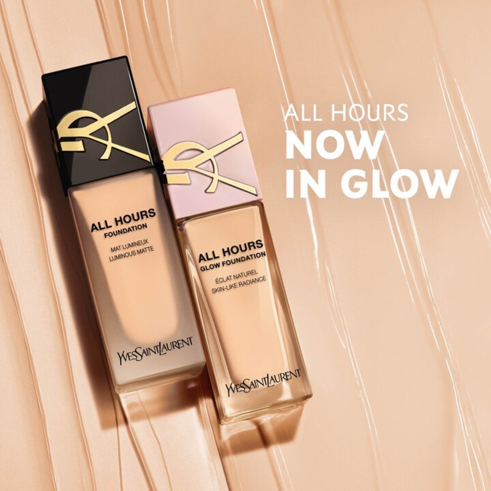 Yves Saint Laurent All Hours Glow Foundation LN8 25ml (0.84floz) USA