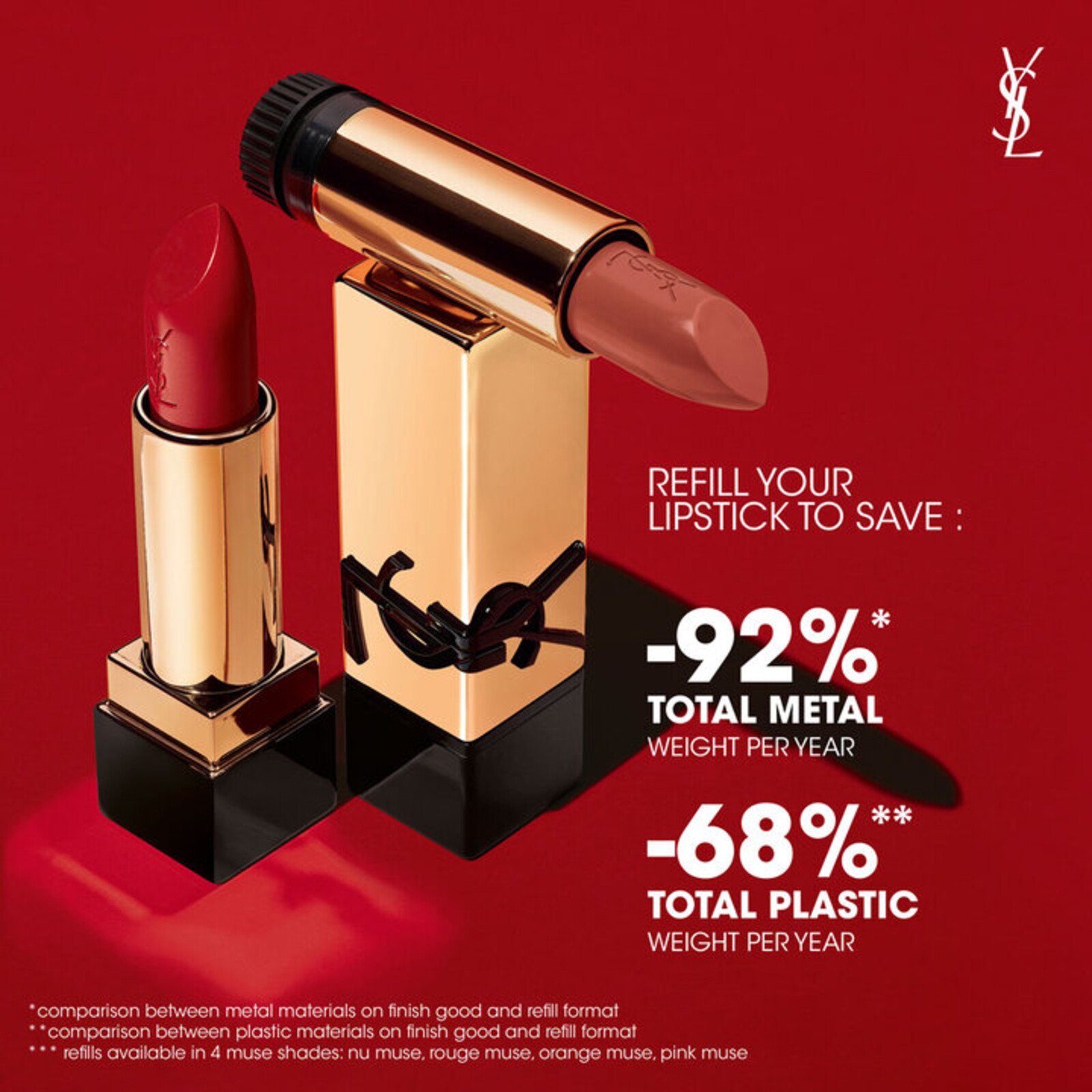 Yves Saint Laurent Rouge Pur Couture Satin Color Lipstick N15 Nude