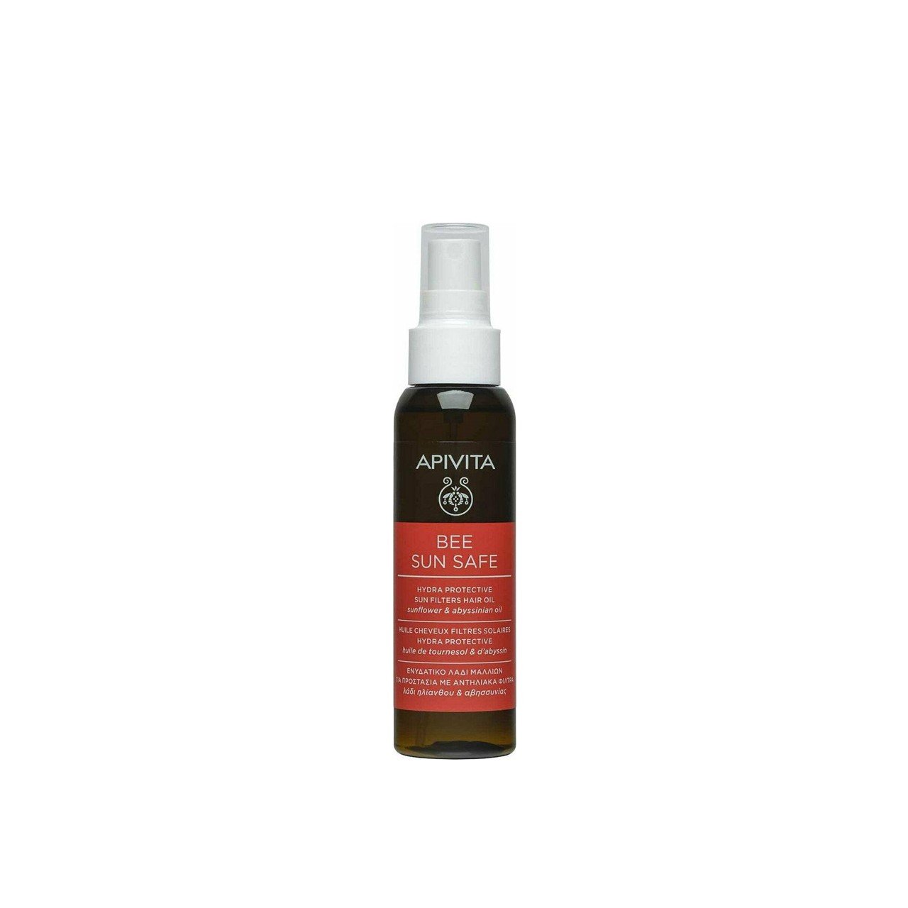 Apivita Hydra Protective Sun Filters Hair Oil 100ml