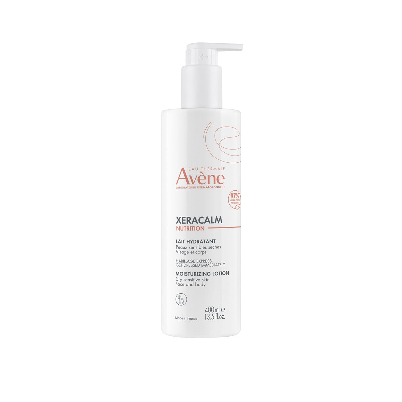 Avene Hydrance Lotion 6本セット Avène XeraCalm Nutrition Moisturizing Lotion 400ml (13.53floz) USA