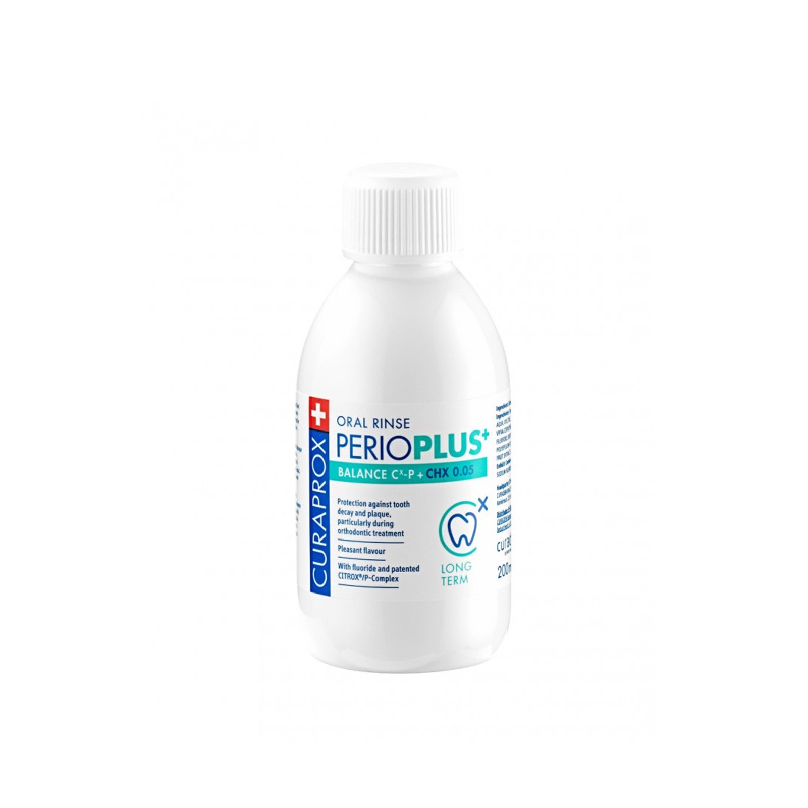 Curaprox PerioPlus+ Balance Mouthwash 200ml