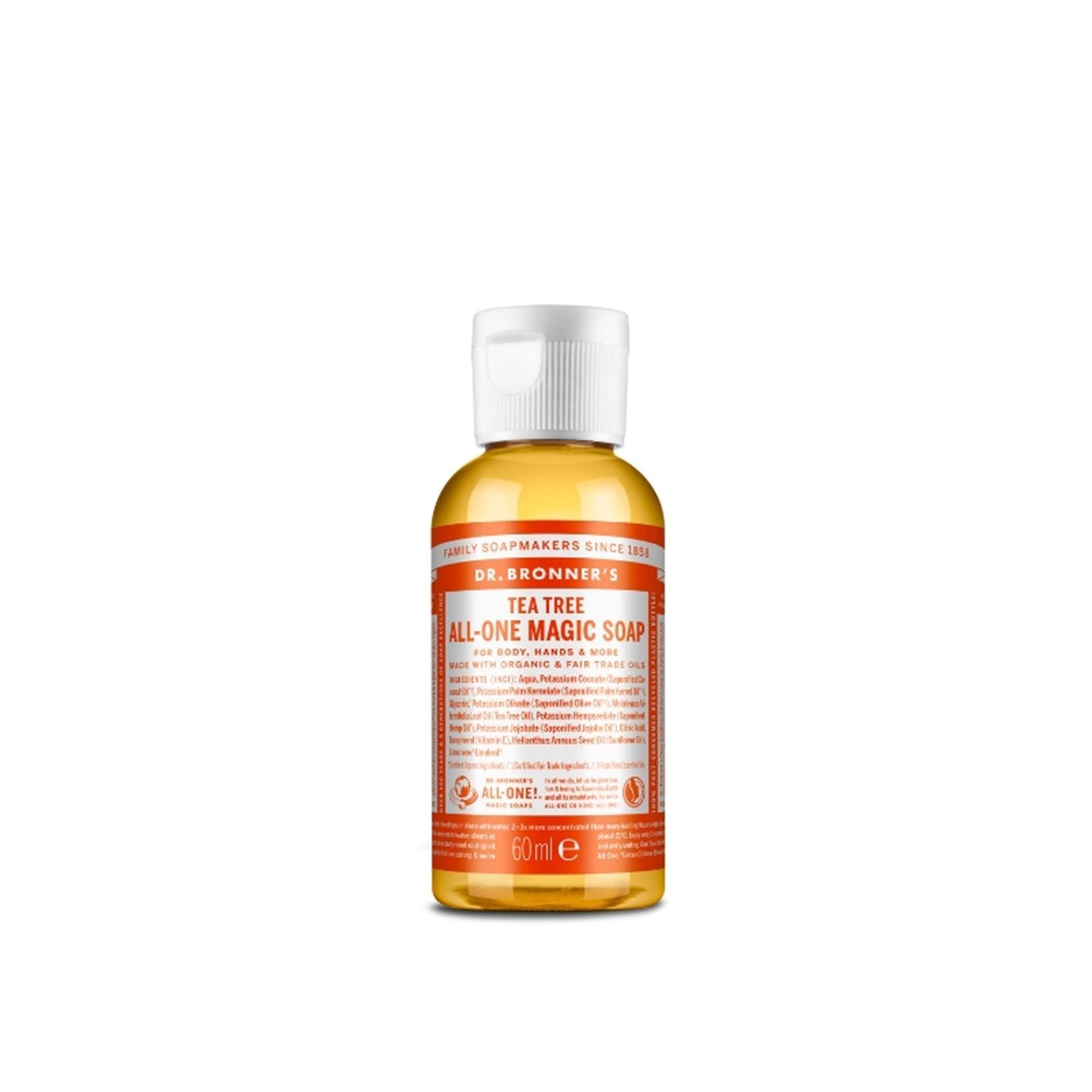 Dr. Bronner's All-One Magic Soap Tea Tree 60Ml Česko