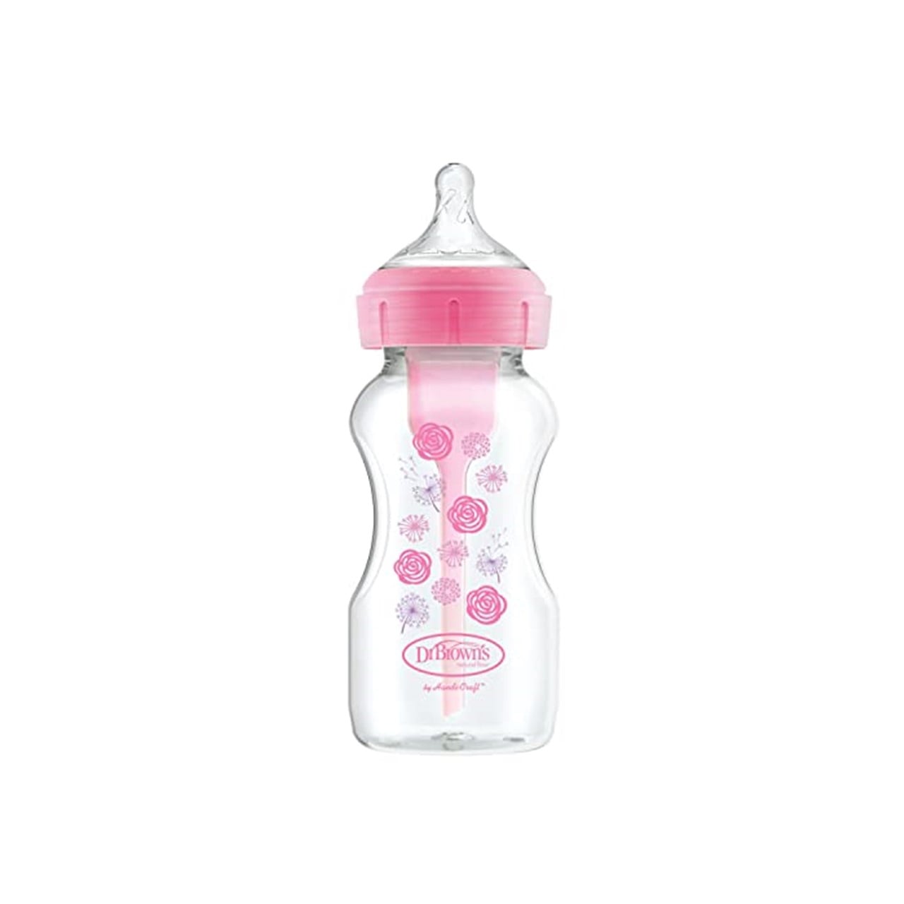 Brown's Options+ Anti-Colic Wide-Neck BPA-Free Plastic Bottle