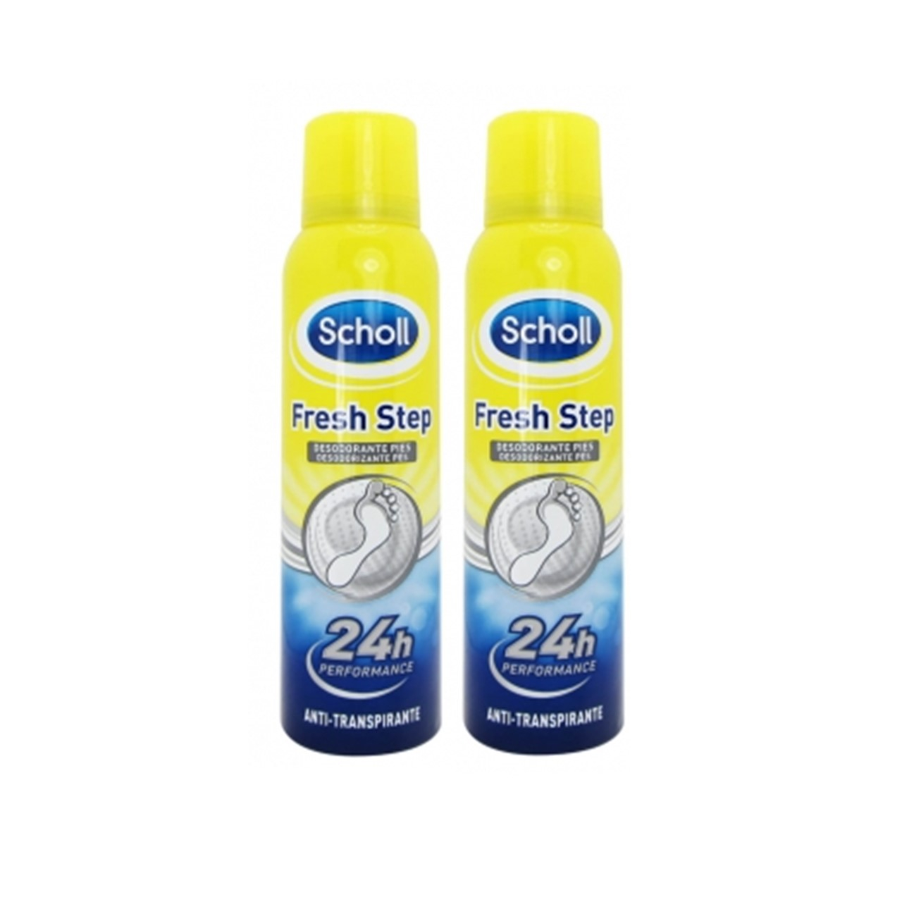 Scholl Fresh Step Schoenenspray Prestatie 24h Dubbele Actieve Formule Fles 150ml