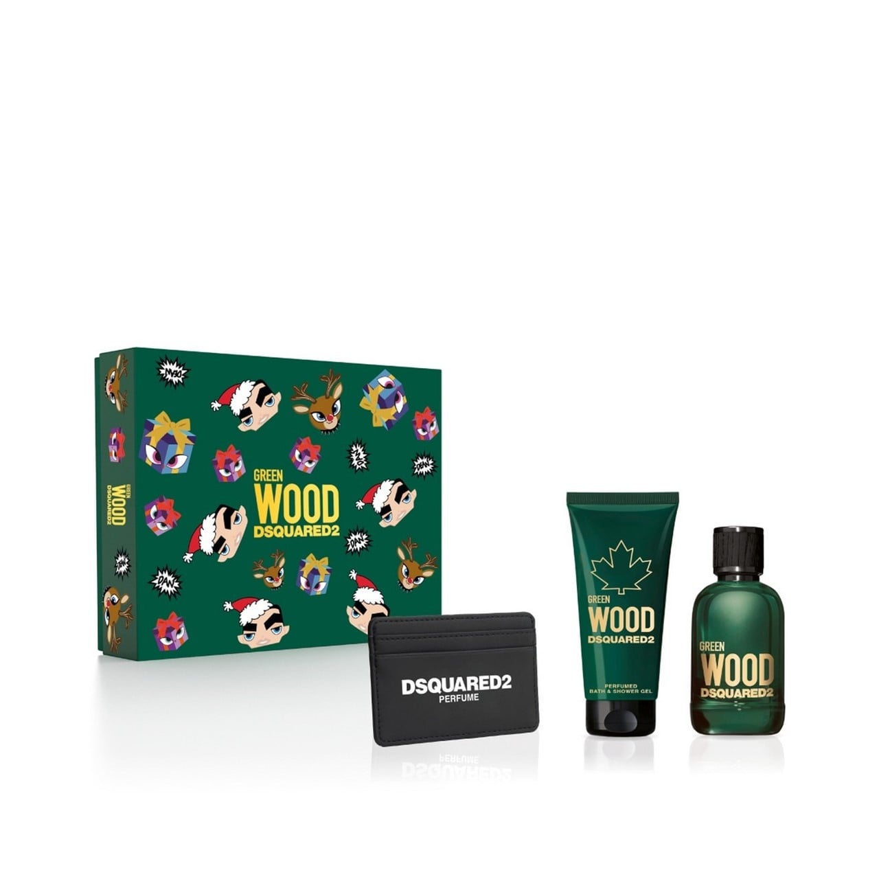 Dsquared2 Green Wood Eau de Toilette 100ml Gift Set Indonesia