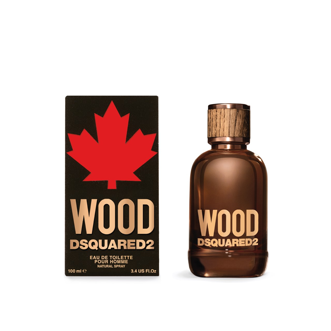 DSQUARED2 WOOD オードトワレ 100ml Dsquared2 Wood Pour Homme Eau de Toilette 100ml (3.4floz) USA