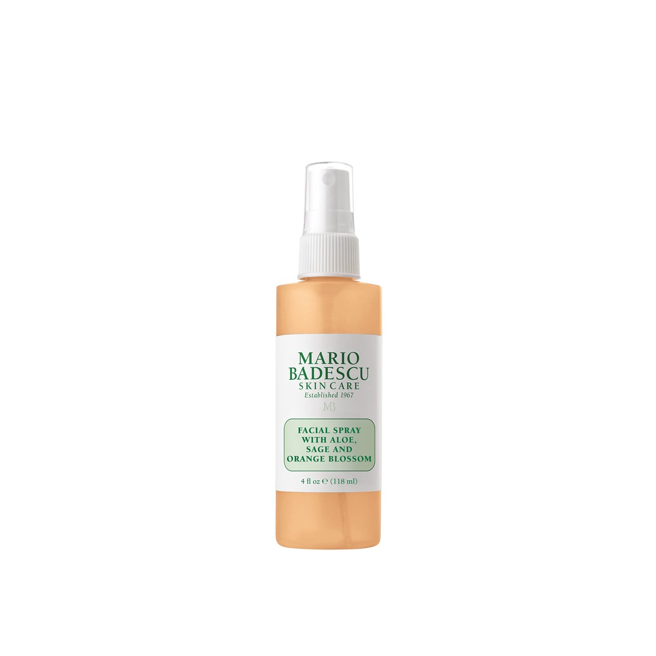 Mario Badescu Facial Spray with Aloe, Sage and Orange Blossom 118ml (3.99fl  oz) USA