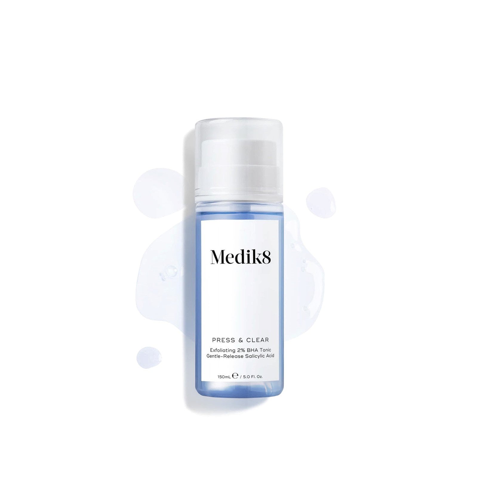 Medik8 Press & Clear Exfoliating 2% BHA Tonic 150Ml (5Floz) Estados Unidos