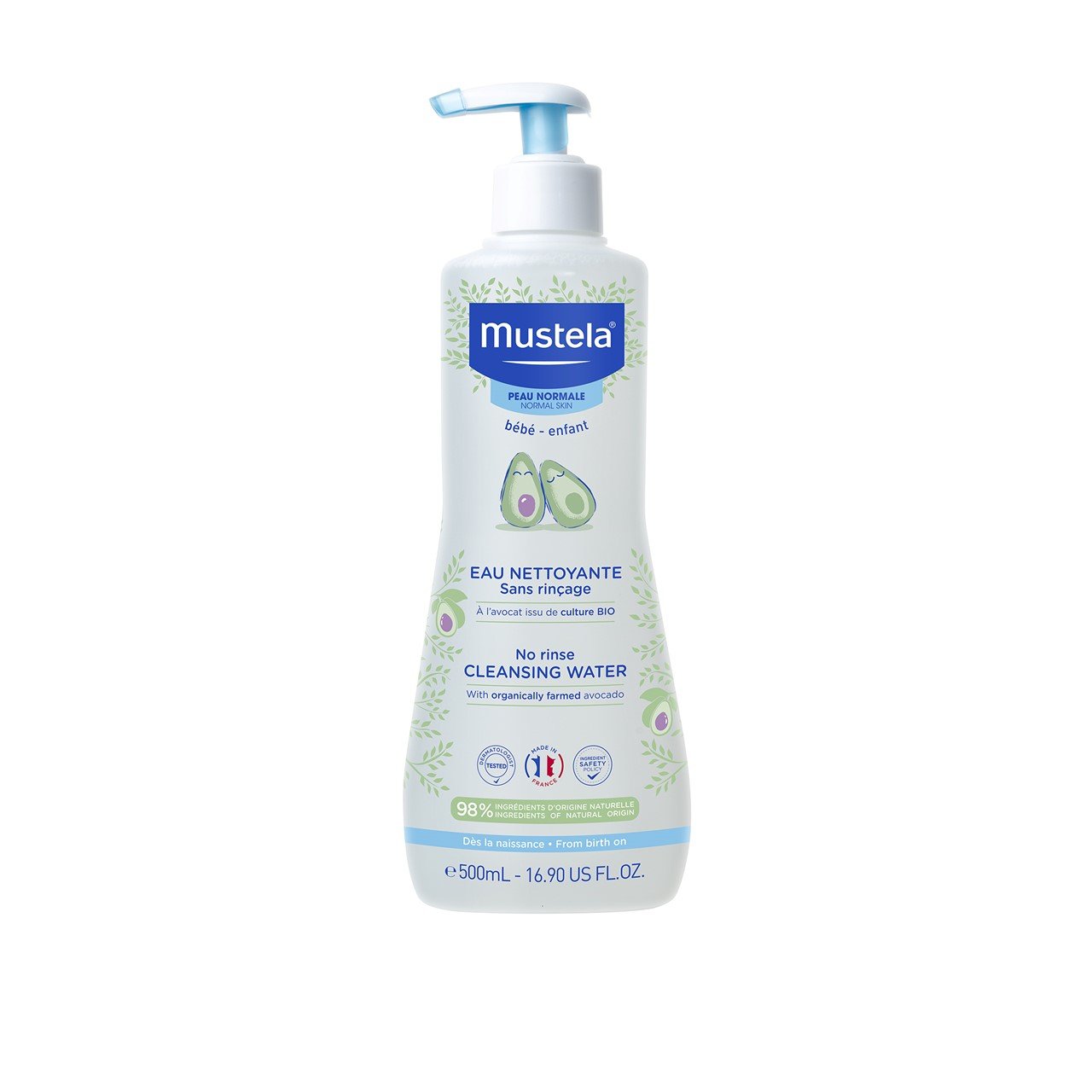Mustela No-Rinse Cleansing Water 500ml