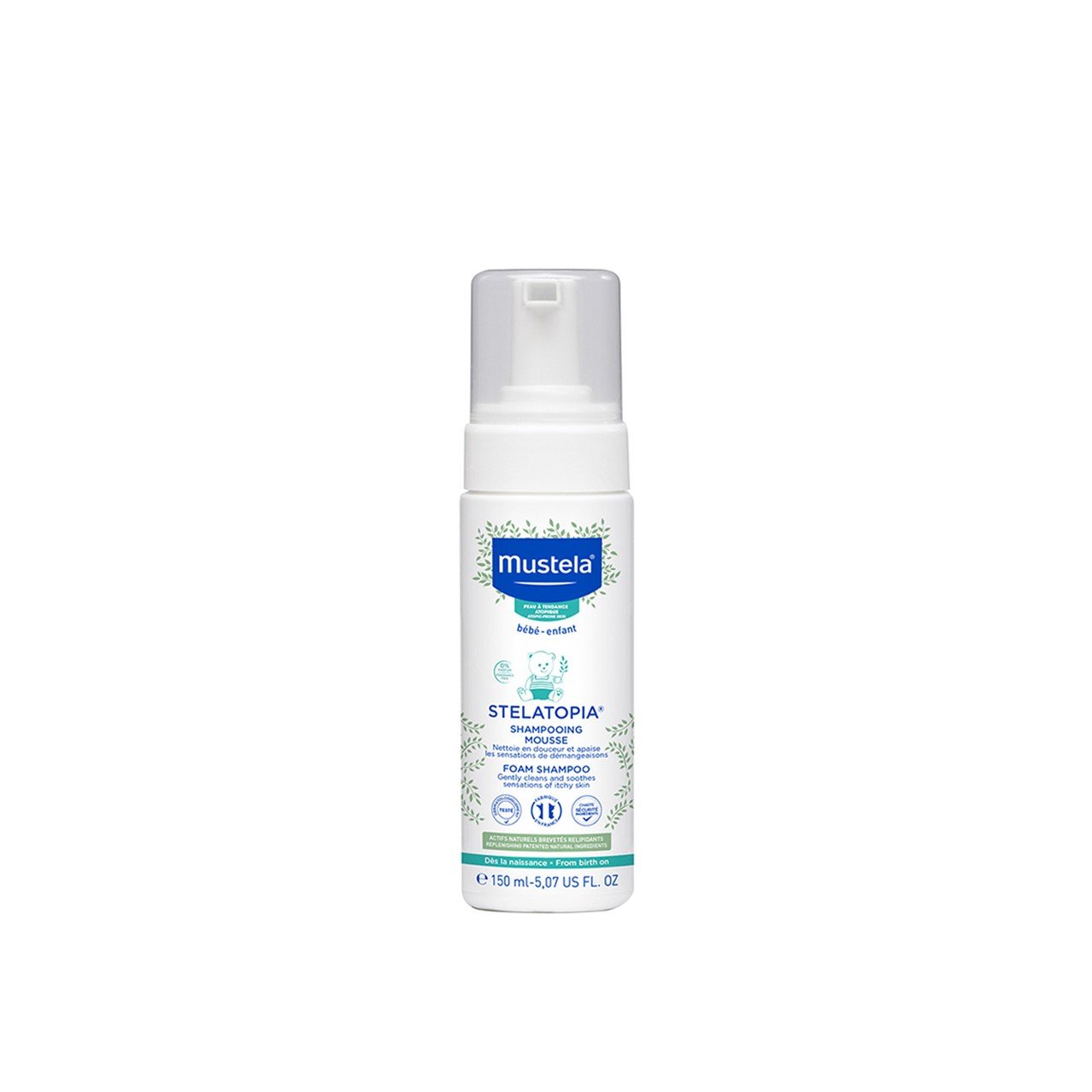 Mustela Stelatopia Foam Shampoo 150ml