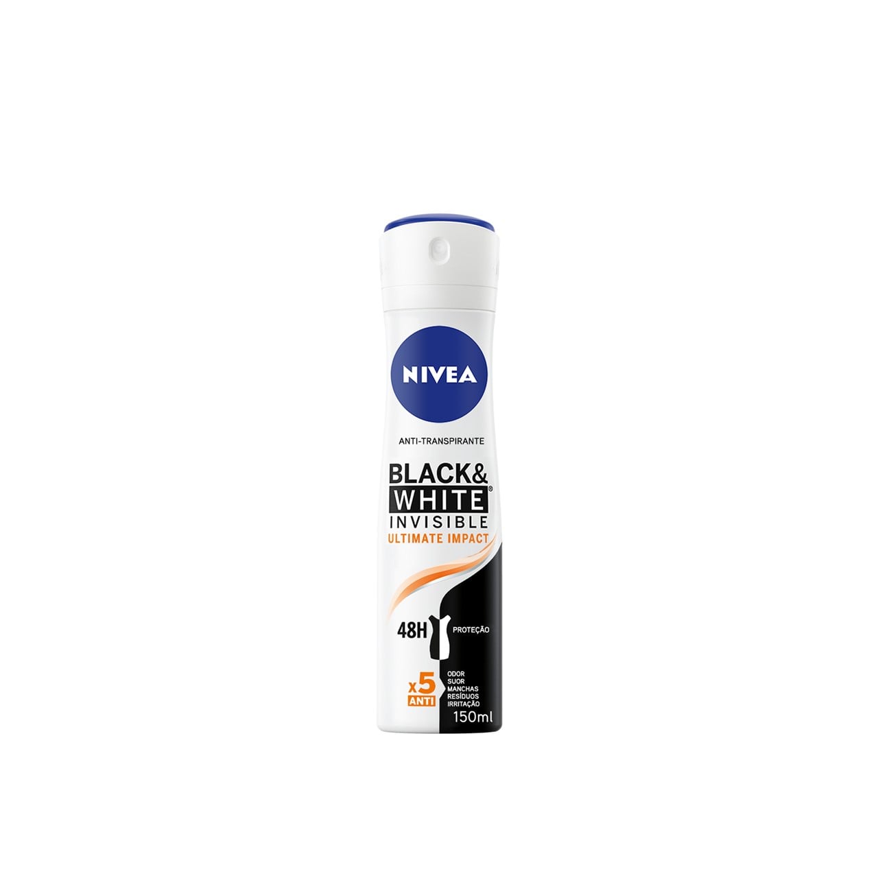 Nivea Black White Invisible Ultimate Impact Deodorant Spray