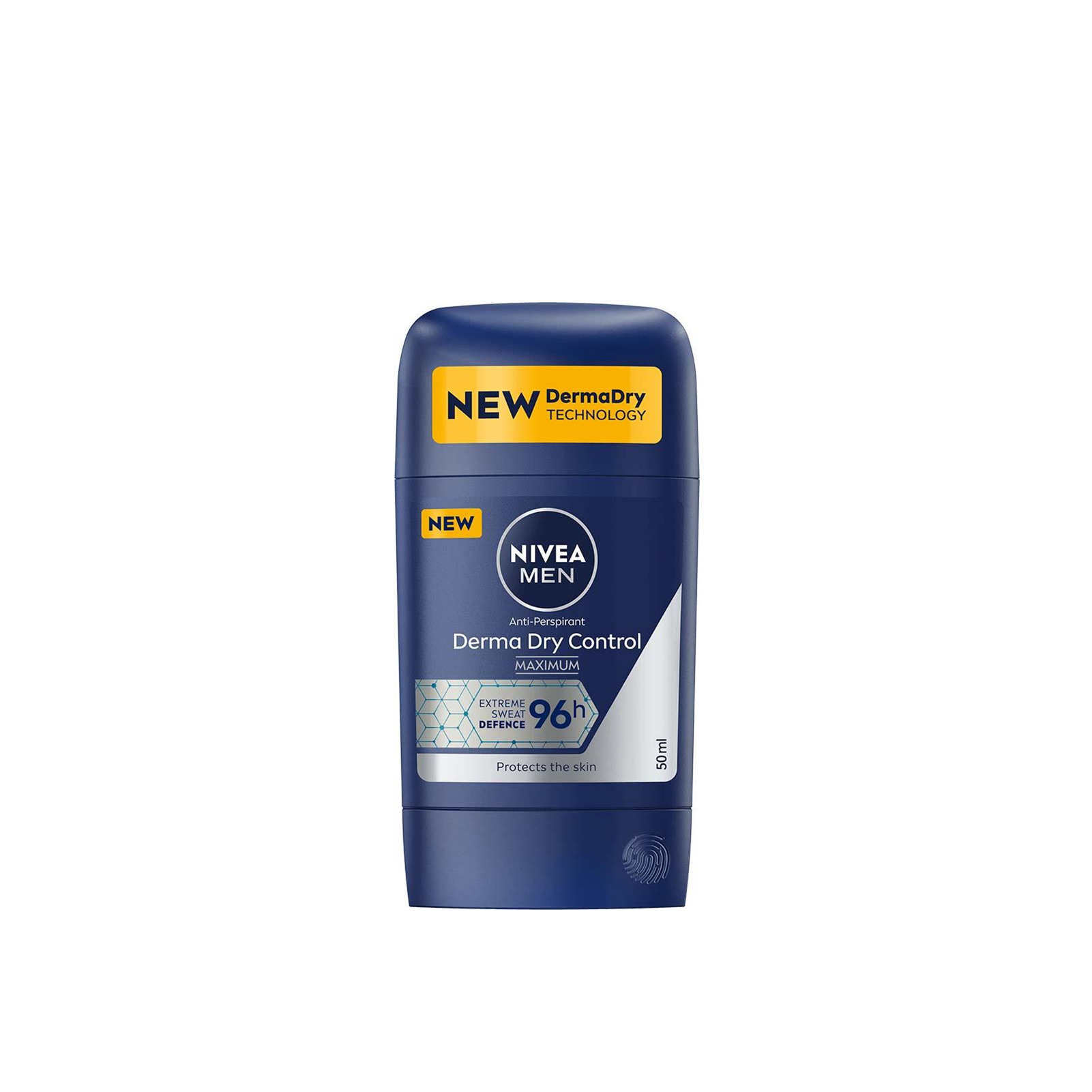 NIVEA MEN Dry Impact Déodorant En Stick 50 Ml Anti-transpirant Pour Une Sensation Sèche Sur La Peau, Avec Formule De Protection Contre La Transpiration 48h Et 2 Agents Antibactériens
