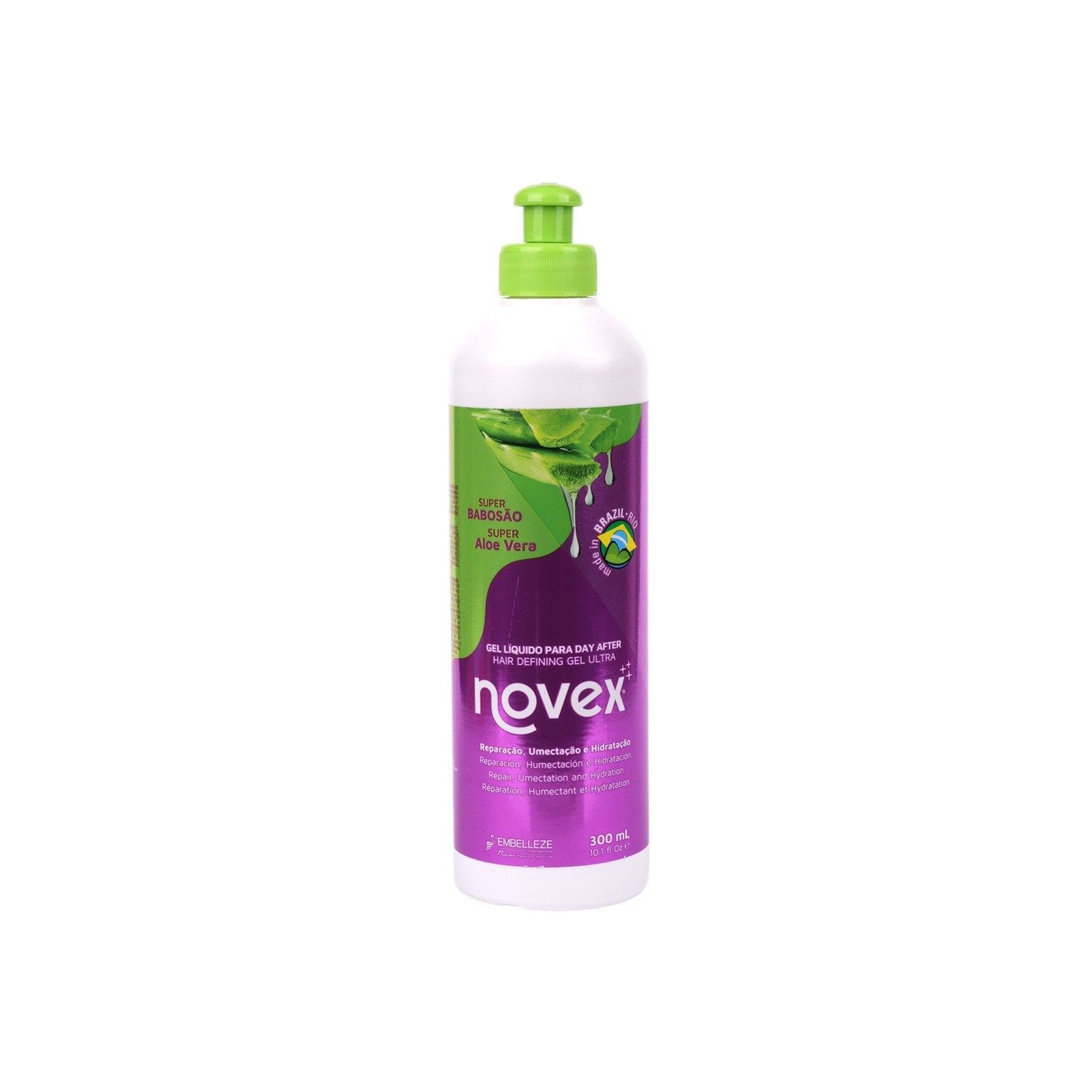Novex Super Aloe Vera Hair Defining Gel Ultra 300ml (10.1floz) USA