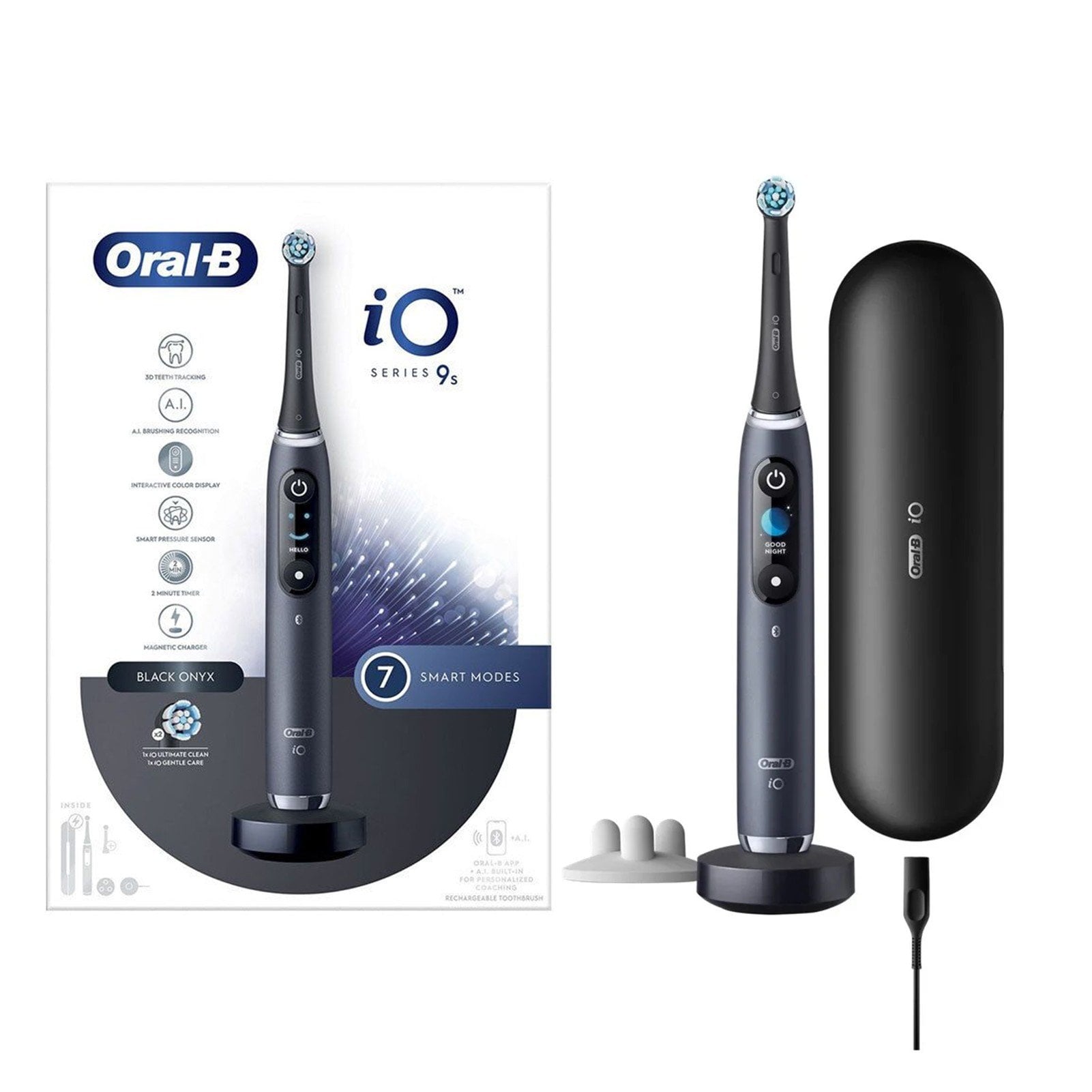 Oral-B iO™ Series 9s Black Onyx Escova de Dentes Elétrica Brasil