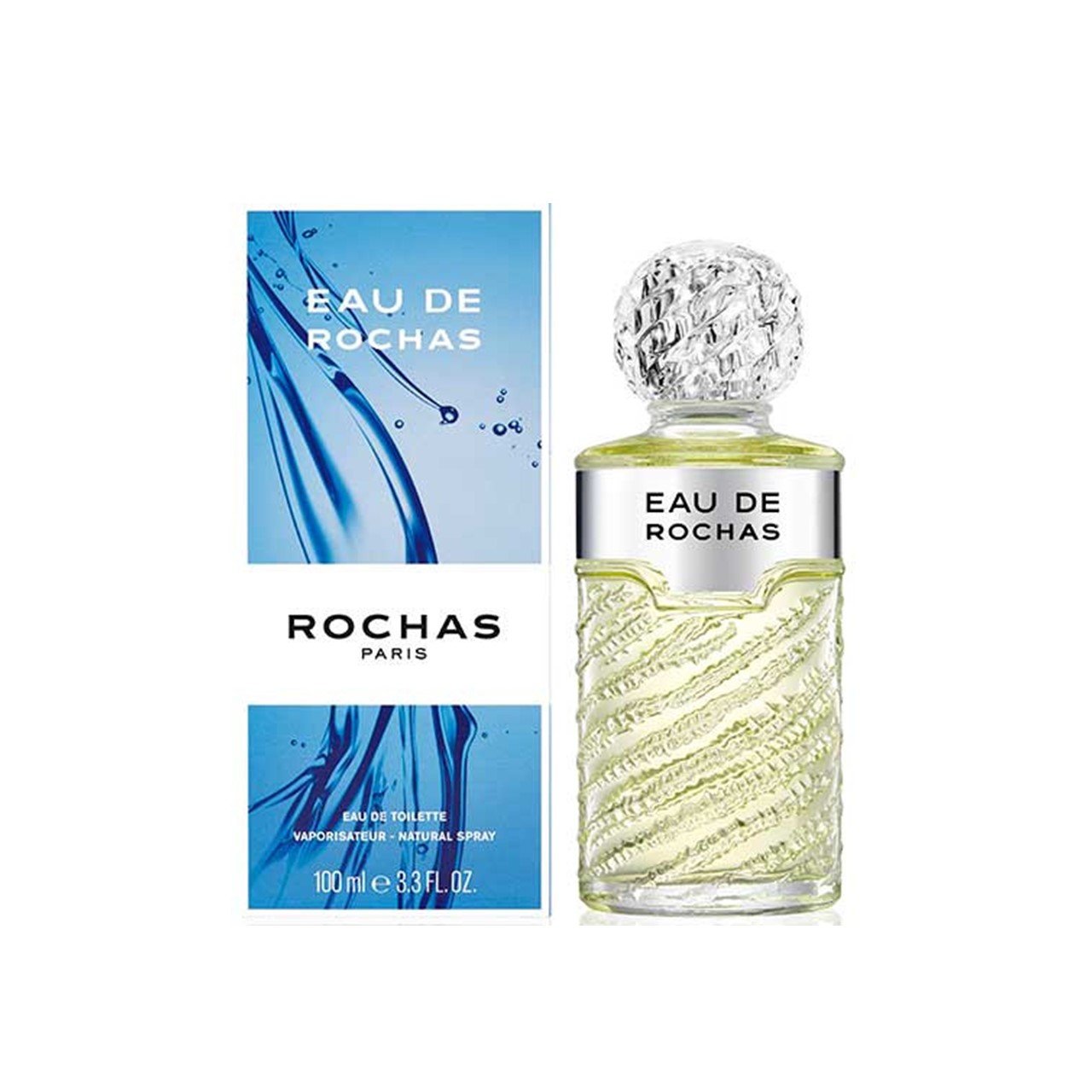 Eau De Rochas Eau De Toilette Spray By Rochas - 3.4 oz Eau De Rochas Eau De Toilette Spray By Rochas - 3.4 oz