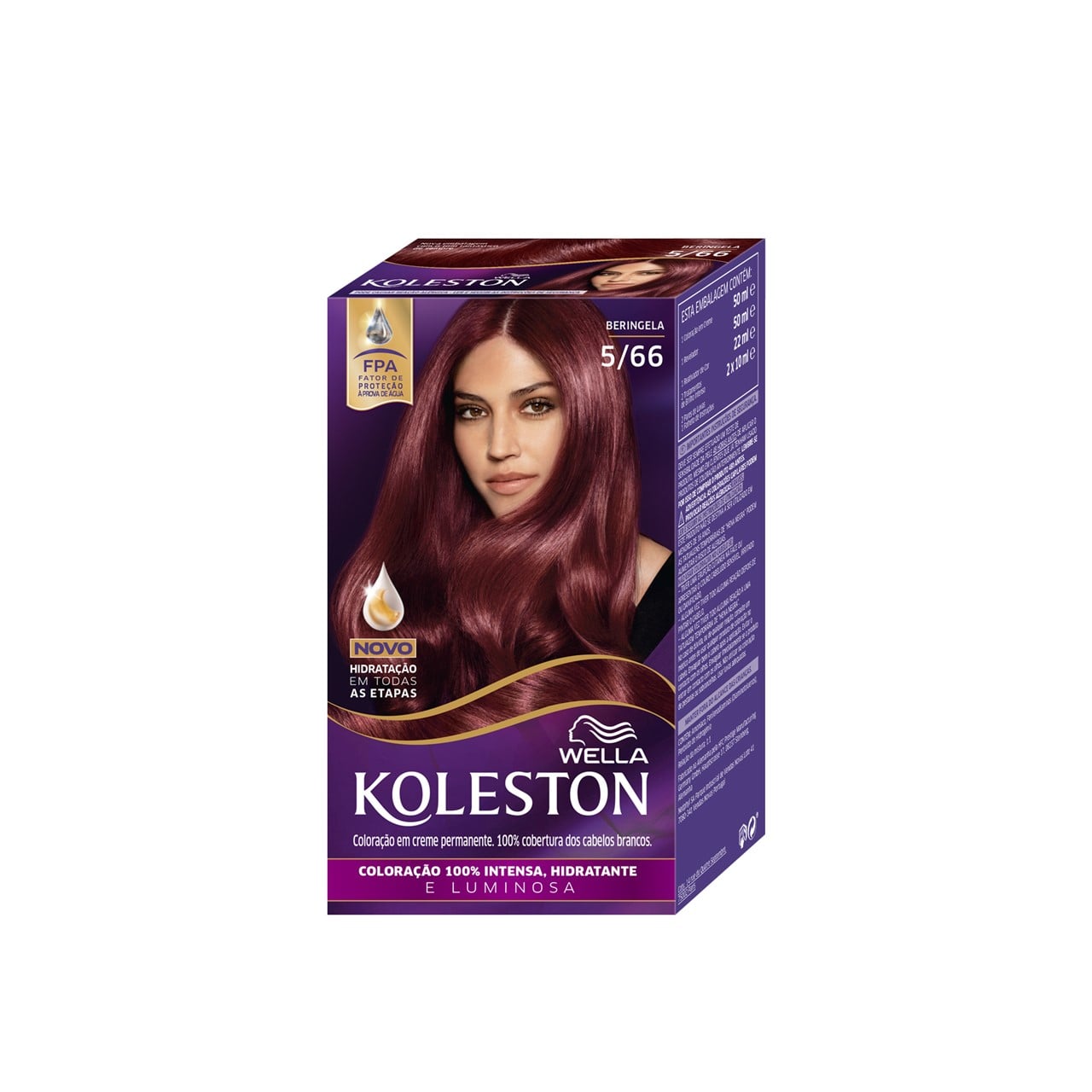 Wella Koleston 5/66 Aubergine Permanent Hair Color Malta
