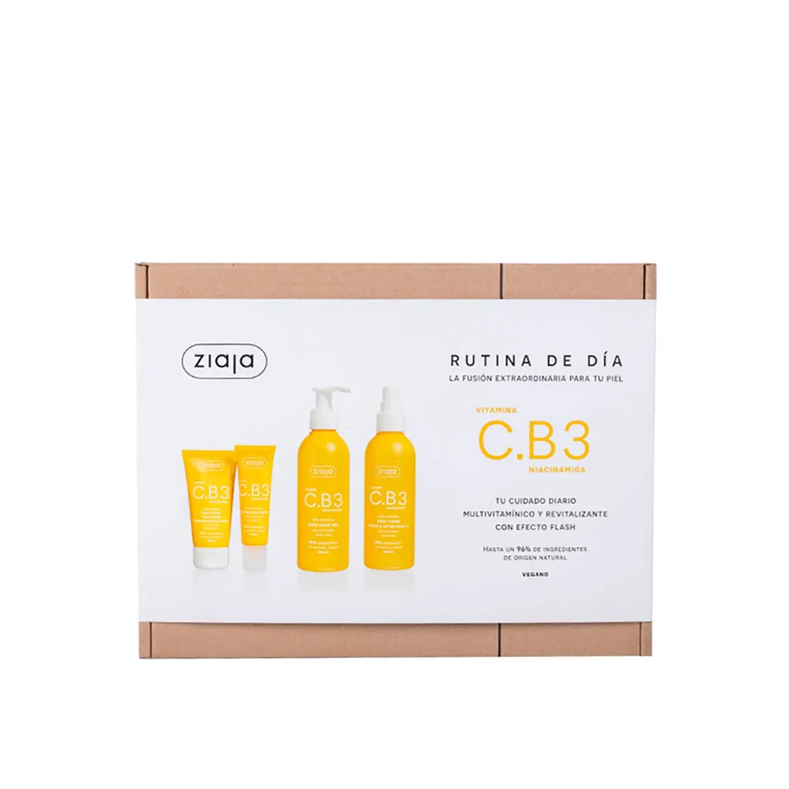 Set de Maquillage Ziaja VITAMINA C.B3 NIACINAMIDA 4 Pièces