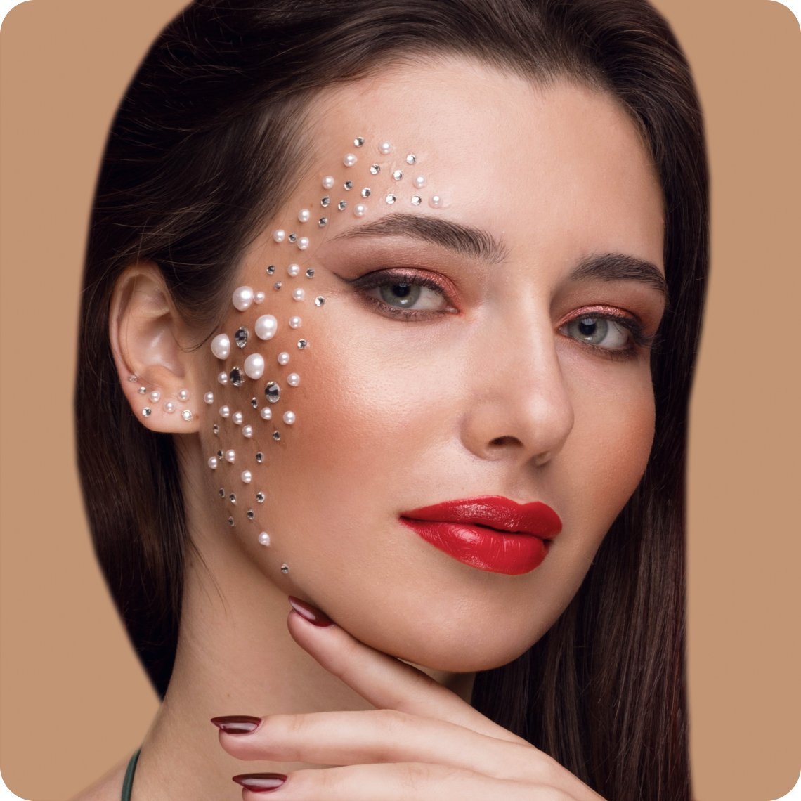 Fantasy Glitter Makeup