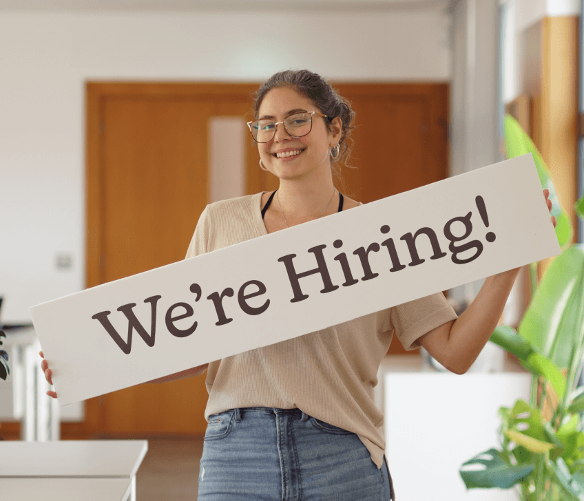 We’re hiring