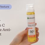 Garnier Vitamin C Invisible Anti-UV Mist SPF50+ | Struttura