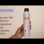 Heliocare 360 Pediatrics Transparent Spray Sunscreen SPF50+ |  Texture
