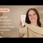 Elizabeth Arden Eight Hour Cream Intensive Daily Moisturizer SPF15 | How to Use