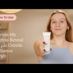 Clarins My Clarins Reveal Purple Gentle Radiance Scrub | How to Use