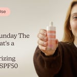 Hello Sunday The One That's a Serum Moisturizing Serum SPF50 | How to Use