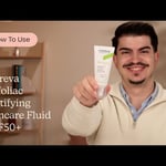 Noreva Exfoliac Matifying Suncare Fluid SPF50+ | How to Use