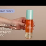 Martiderm Sun Care Bronze (D) Body Spray SPF30 Texture | Care to Beauty