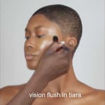 Danessa Myricks Beauty Vision Flush Glow Tiara Application