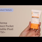 A-Derma Protect Pocket Invisible Fluid SPF50+ Texture | Care to Beauty