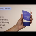 Isntree Hyaluronic Acid Watery Sun Gel SPF50+ Texture | Care to Beauty