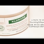 Klorane Nourishing & Repairing Organic Cupuaçu Butter Mask | Como utilizar