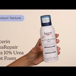 Eucerin UreaRepair Plus 10% Urea Foot Foam |  Textur