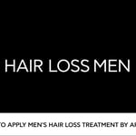 Hair Loss Men Treatment Tutorial by APIVITA