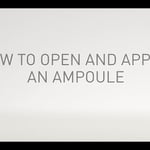 Skincare - How to open and apply an ampoule