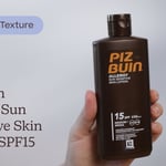 Piz Buin Allergy Sun Sensitive Skin Lotion SPF15 | Texture
