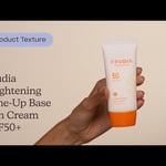 Frudia Brightening Tone-Up Base Sun Cream SPF50+ Texture | Care to Beauty