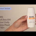 ISDIN FotoUltra 100 Active Unify Fusion Fluid SPF50+ Texture | Care to Beauty