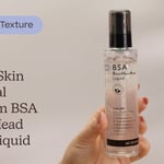 Mizon Skin Renewal Program BSA Black Head Away Liquid | Texture