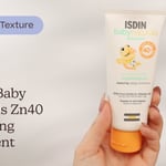 ISDIN Baby Naturals Zn40 Restoring Ointment | Textur