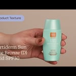 Martiderm Sun Care Bronze (D) Fluid SPF30 Texture | Care to Beauty