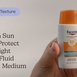 Eucerin Sun Hydro Protect Ultra-Light Tinted Fluid SPF50+ Medium | Texture
