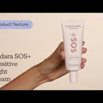 Mádara SOS+ Sensitive Night Cream Texture | Care to Beauty