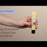 Lierac Sunissime The Velvet Sun Fluid SPF50+ Texture | Care to Beauty