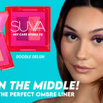 SUVA Beauty | Create the Perfect Ombre Liner with Doodle Delish Mix Cake!