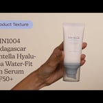 SKIN1004 Madagascar Centella Hyalu-Cica Water-Fit Sun Serum SPF50+ Texture | Care to Beauty